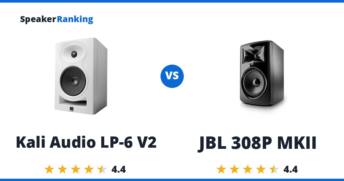 Kali Audio LP-6 V2 vs JBL 308P MKII