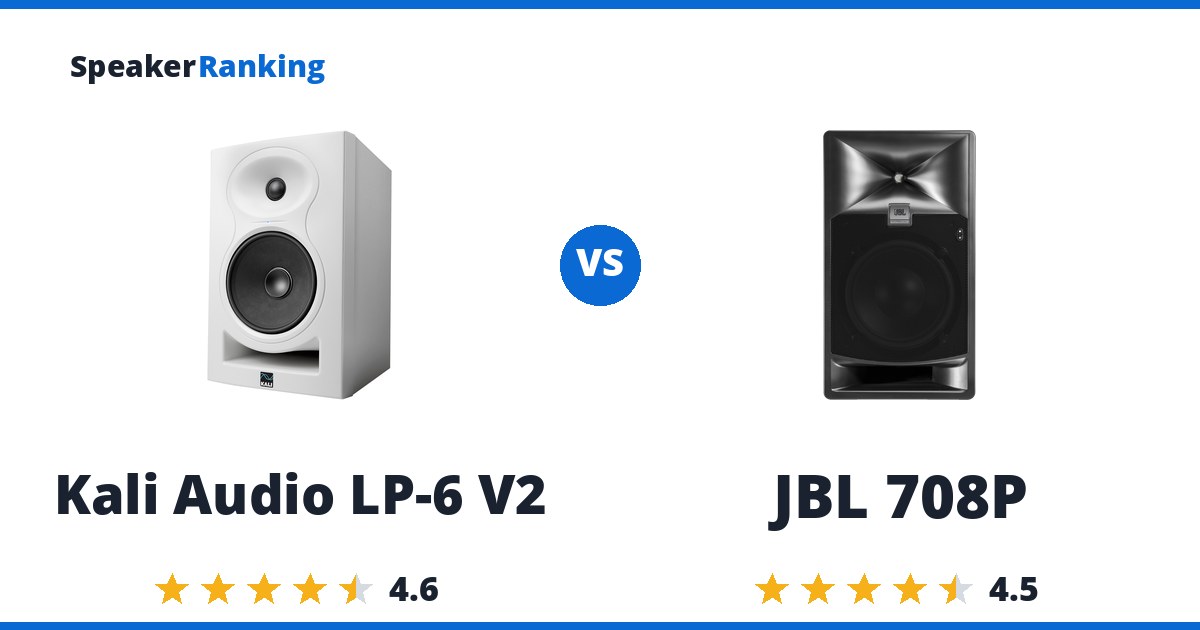 Kali Audio LP-6 V2 vs JBL 708P