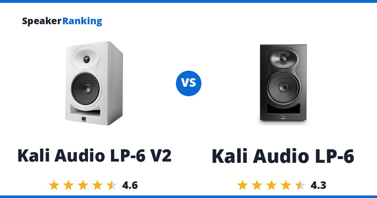 Kali Audio LP-6 V2 vs Kali Audio LP-6