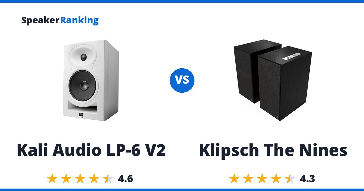 Kali Audio LP-6 V2 vs Klipsch The Nines