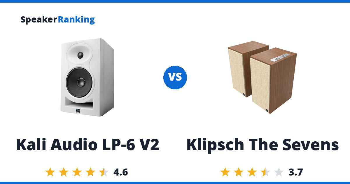 Kali Audio LP-6 V2 vs Klipsch The Sevens