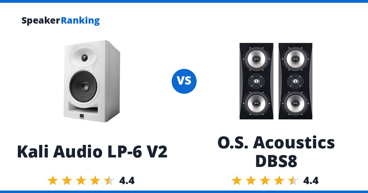 Kali Audio LP-6 V2 vs O.S. Acoustics DBS8