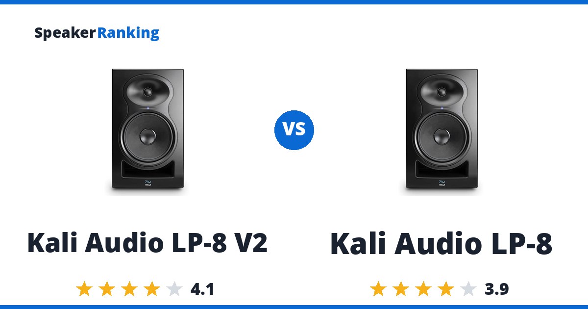 Kali Audio LP-8 V2 vs Kali Audio LP-8