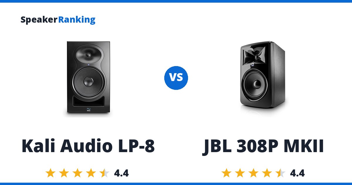 Kali Audio LP-8 vs JBL 308P MKII