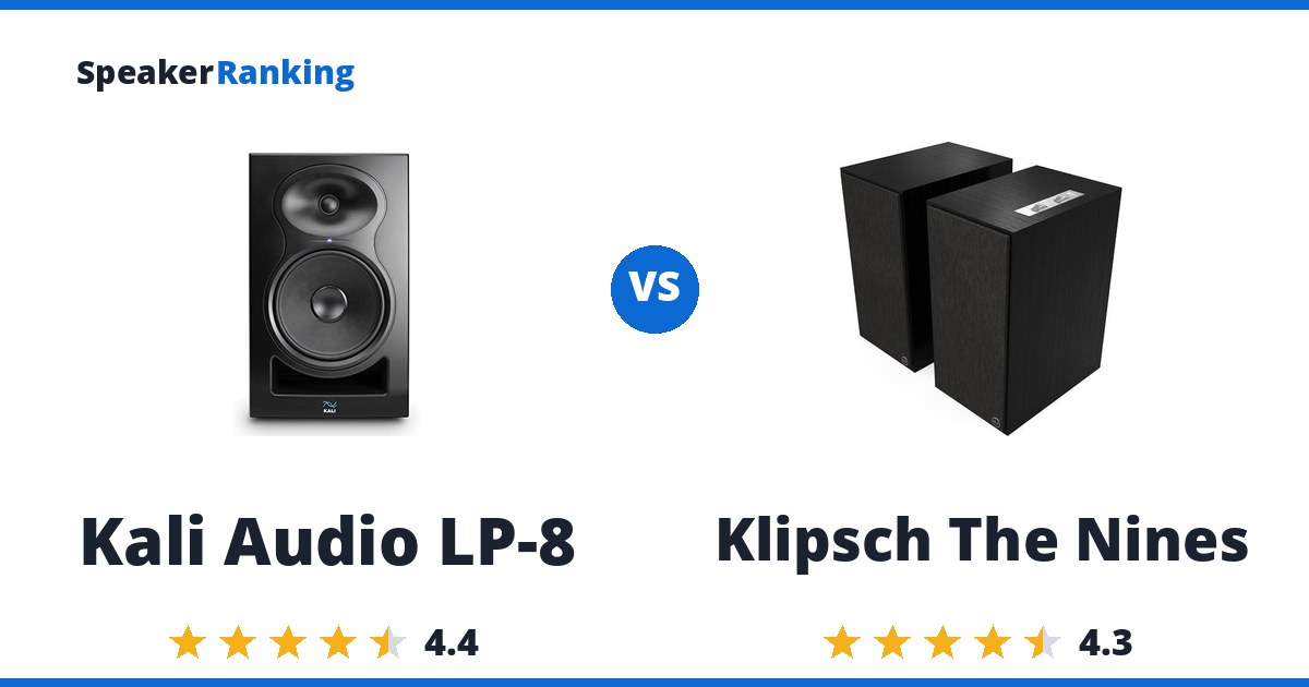 Kali Audio LP-8 vs Klipsch The Nines