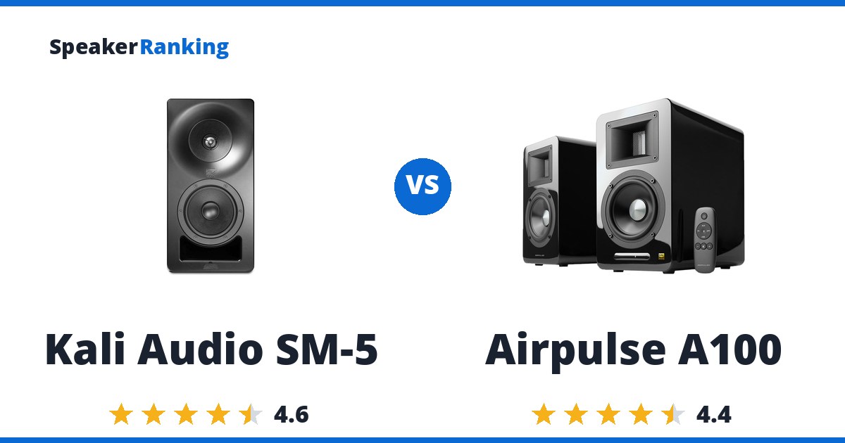 Kali Audio SM-5 vs Airpulse A100