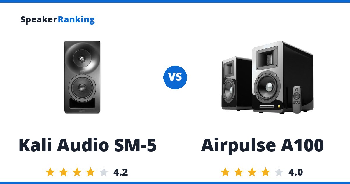 Kali Audio SM-5 vs Airpulse A100