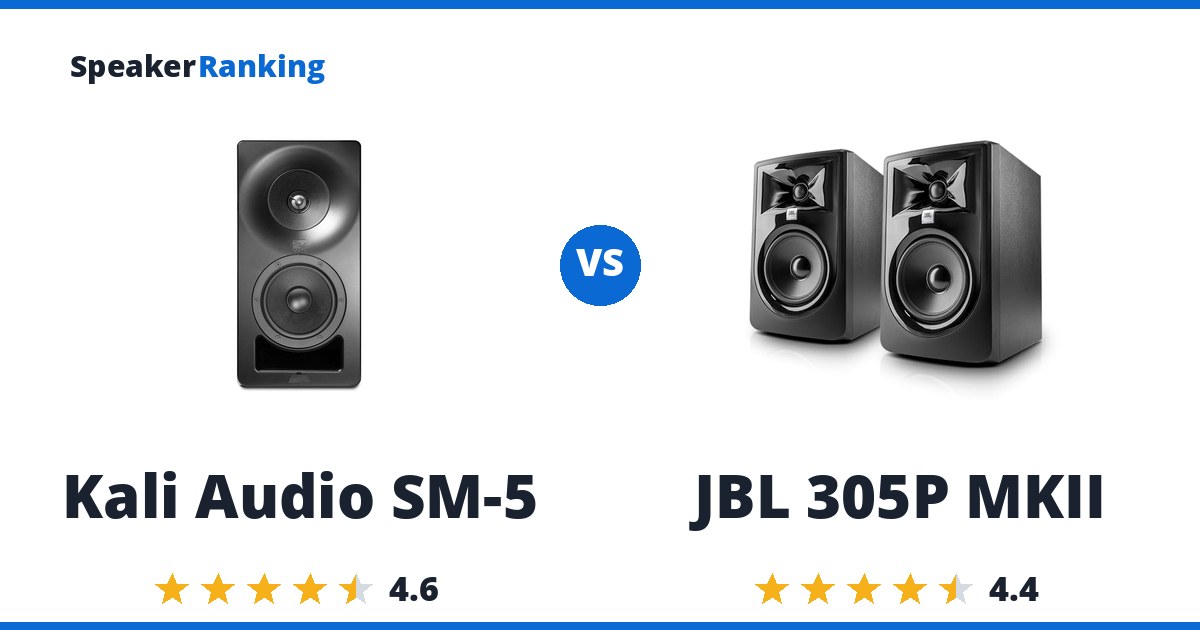 Kali Audio SM-5 vs JBL 305P MKII