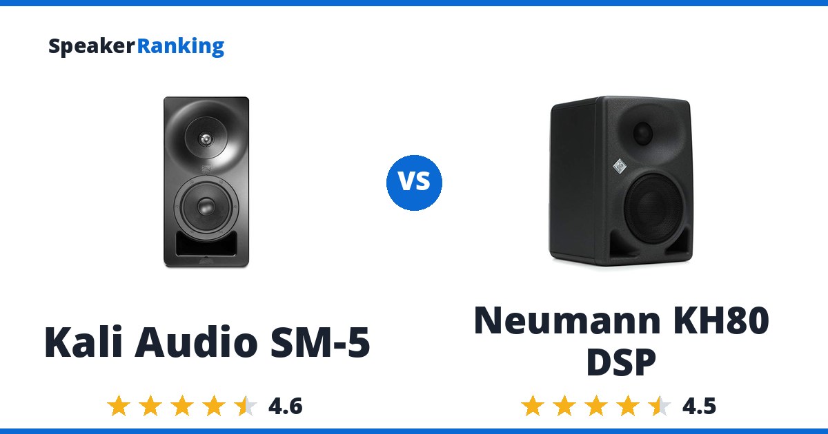 Kali Audio SM-5 vs Neumann KH80 DSP