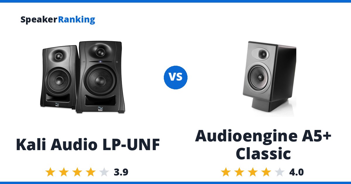 Kali Audio LP-UNF vs Audioengine A5+ Classic