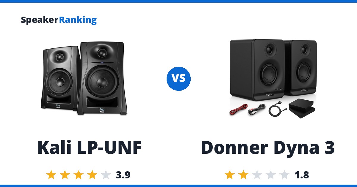 Kali LP-UNF vs Donner Dyna 3