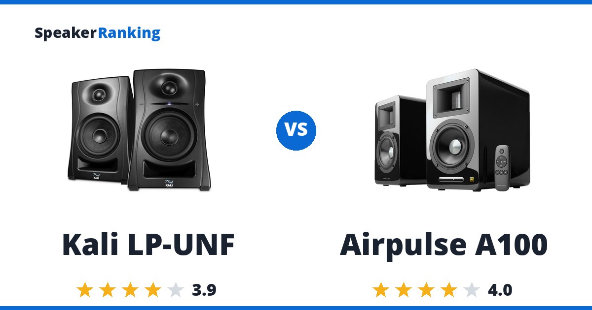 Kali LP-UNF vs Airpulse A100