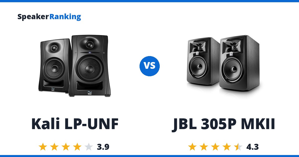 Kali LP-UNF vs JBL 305P MKII