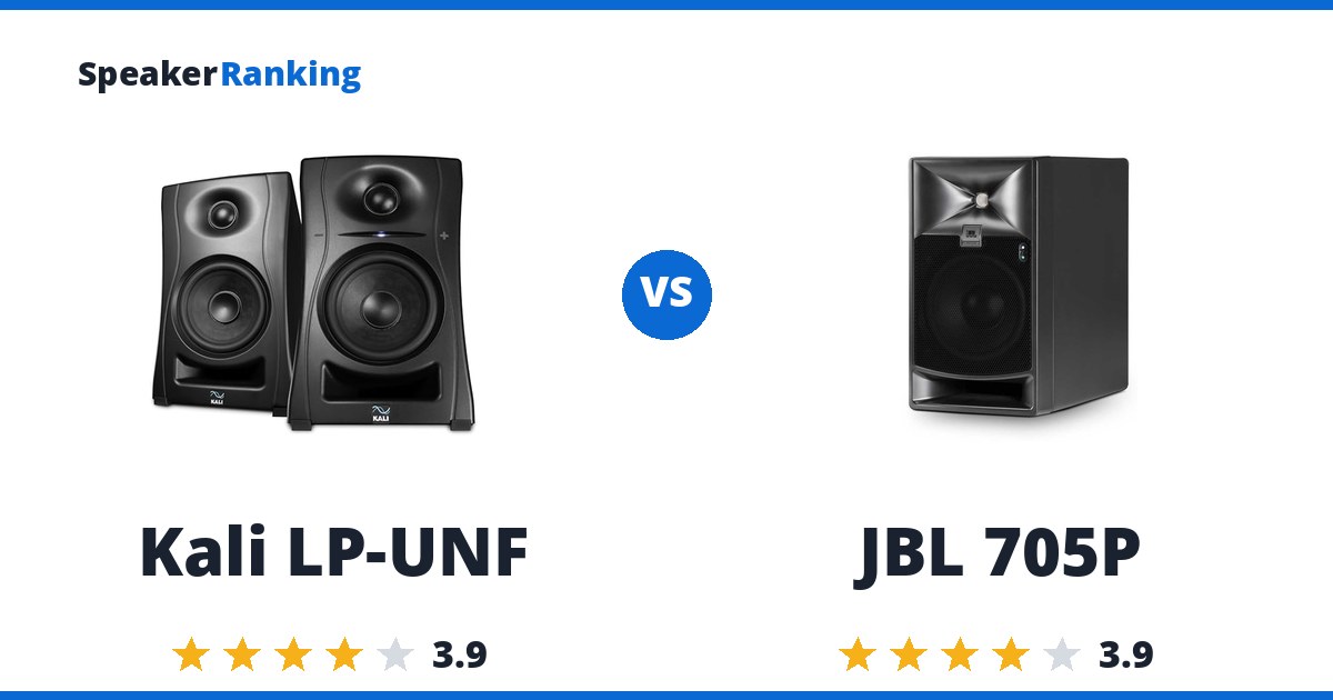 Kali LP-UNF vs JBL 705P