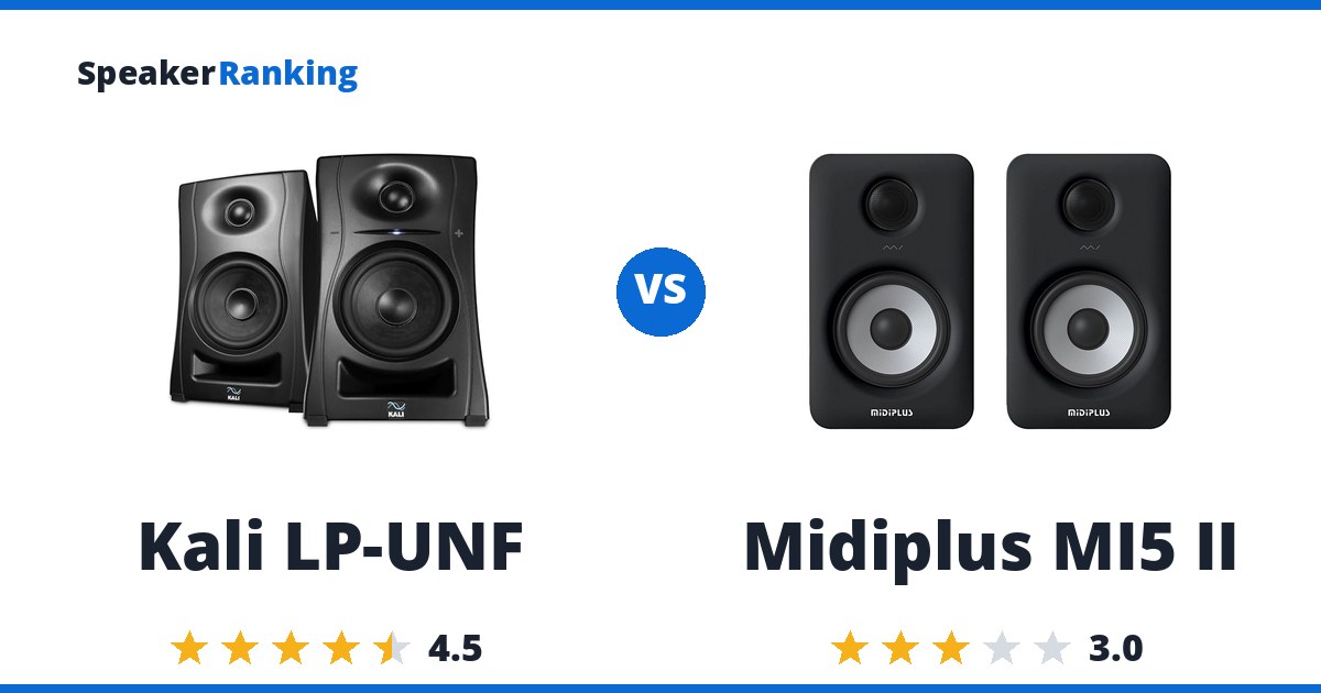Kali LP-UNF vs Midiplus MI5 II