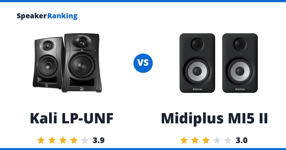 Kali LP-UNF vs Midiplus MI5 II