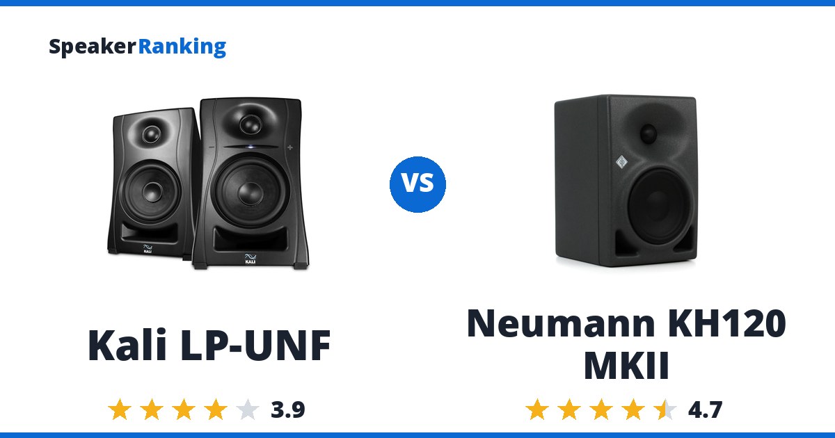 Kali LP-UNF vs Neumann KH120 MKII