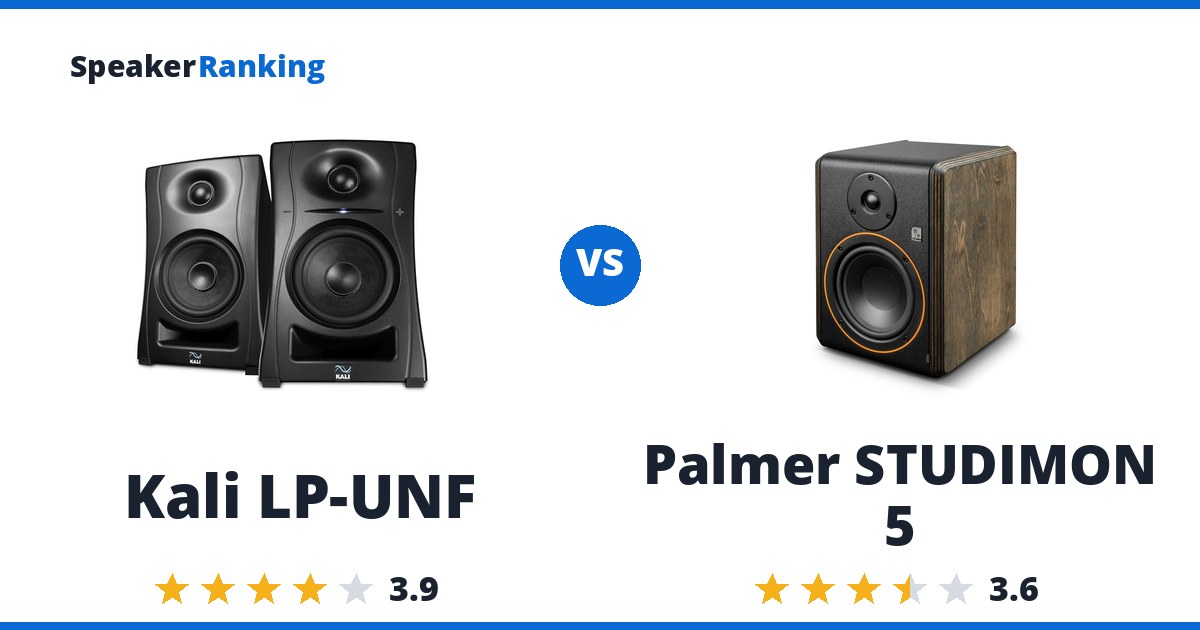 Kali LP-UNF vs Palmer STUDIMON 5