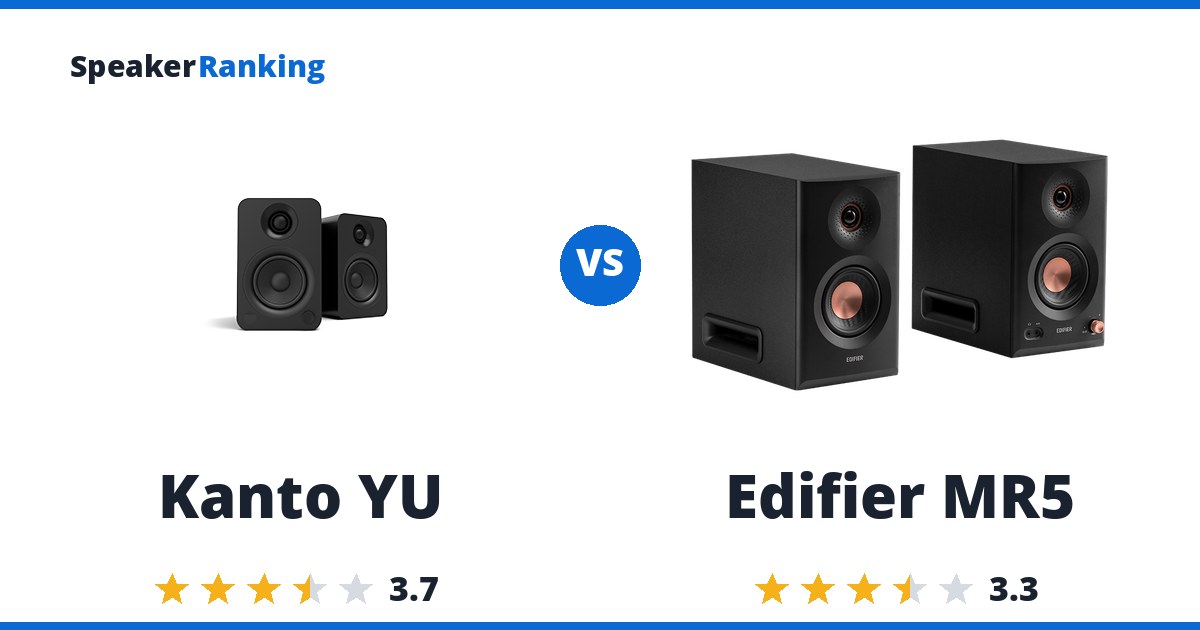 Kanto YU vs Edifier MR5
