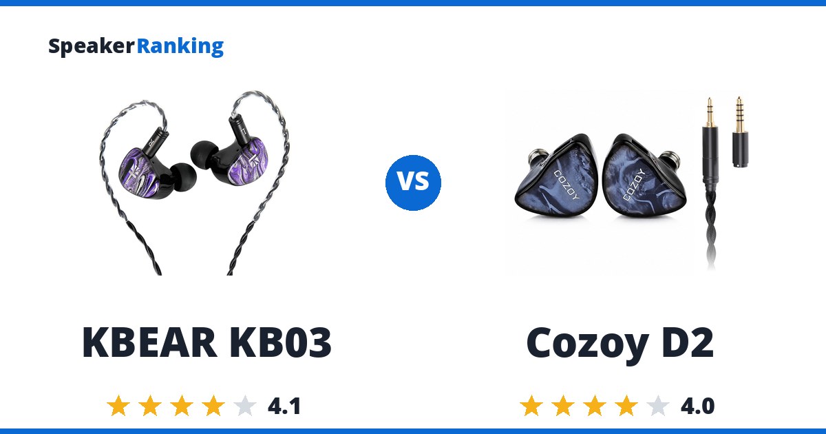 KBEAR KB03 vs Cozoy D2