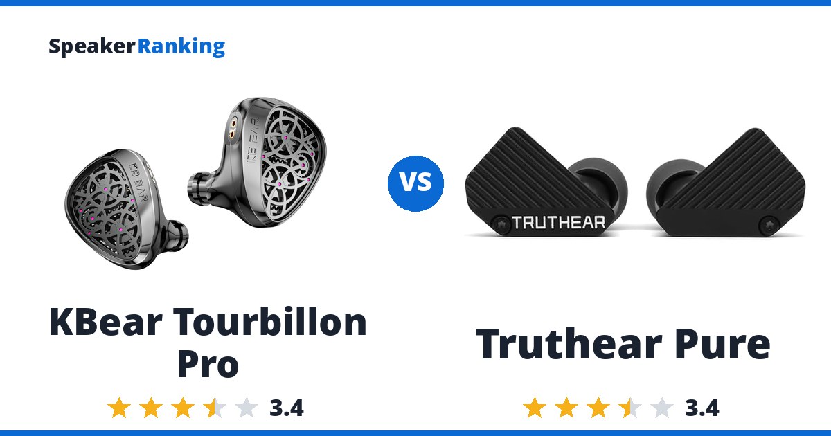 KBear Tourbillon Pro vs Truthear Pure