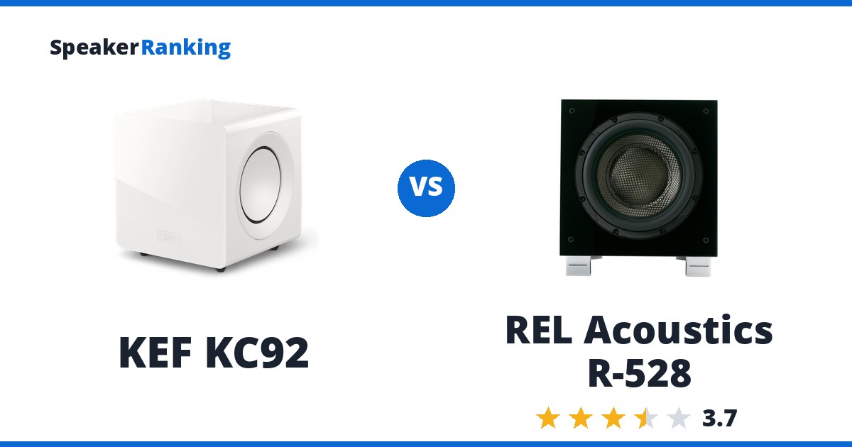 KEF KC92 vs REL Acoustics R-528