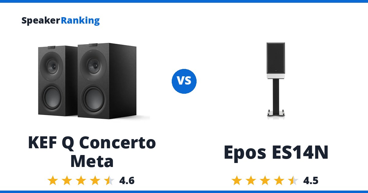 KEF Q Concerto Meta vs Epos ES14N