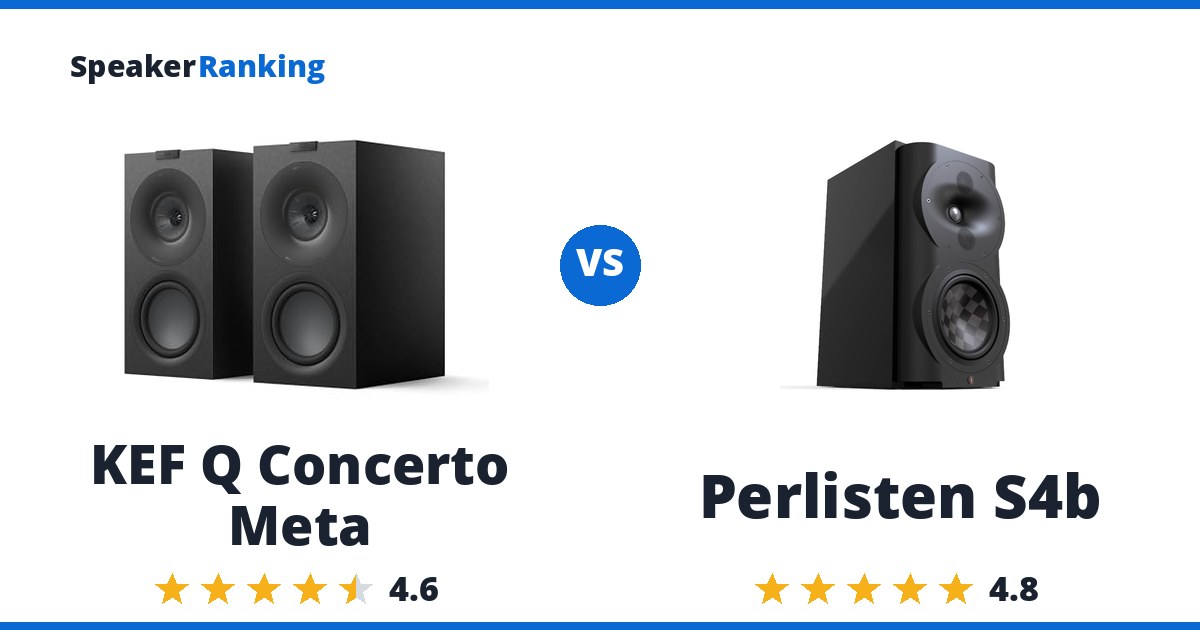 KEF Q Concerto Meta vs Perlisten S4b