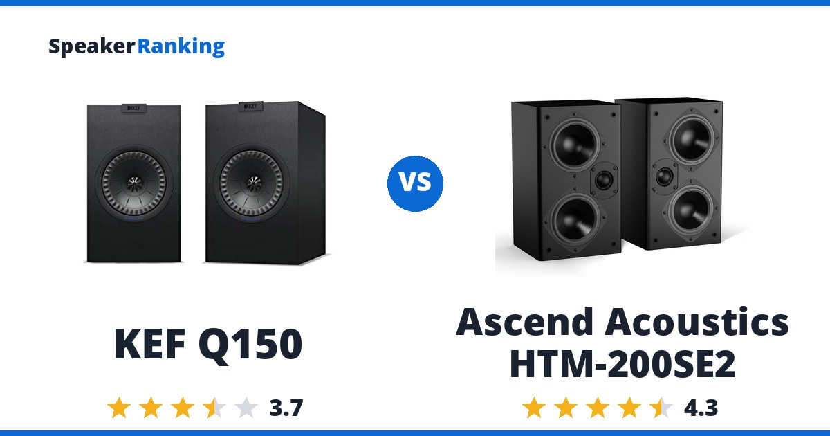 KEF Q150 vs Ascend Acoustics HTM-200SE2