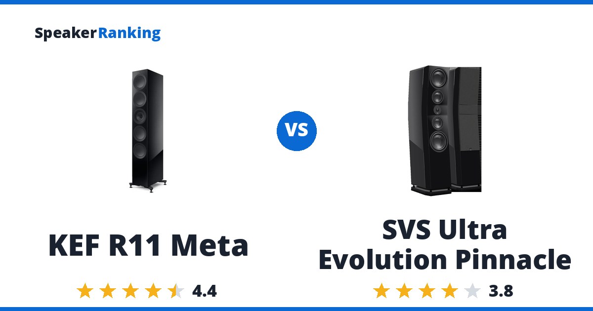 KEF R11 Meta vs SVS Ultra Evolution Pinnacle