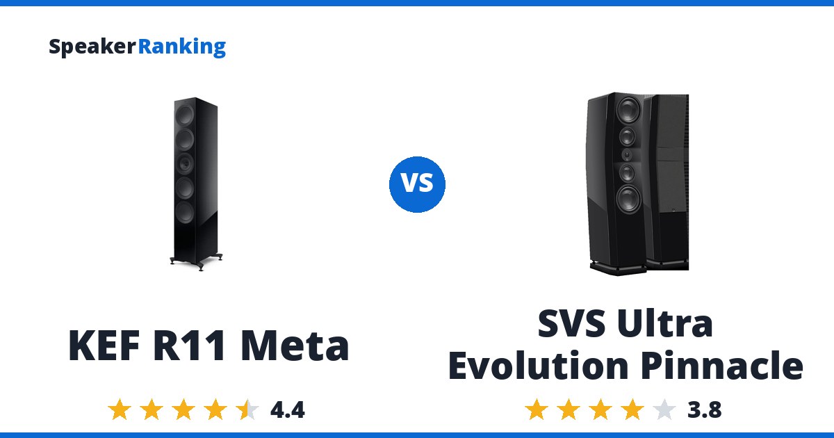 KEF R11 Meta vs SVS Ultra Evolution Pinnacle