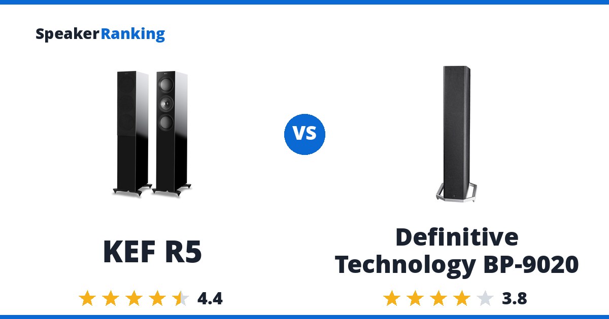 KEF R5 vs Definitive Technology BP-9020