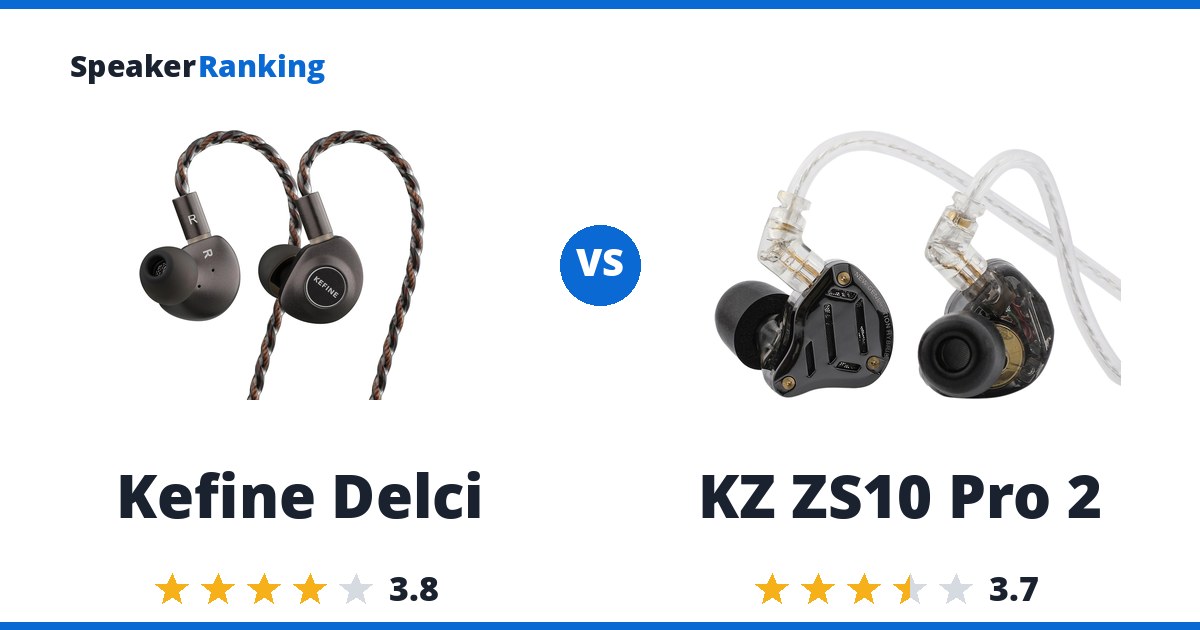 Kefine Delci vs KZ ZS10 Pro 2