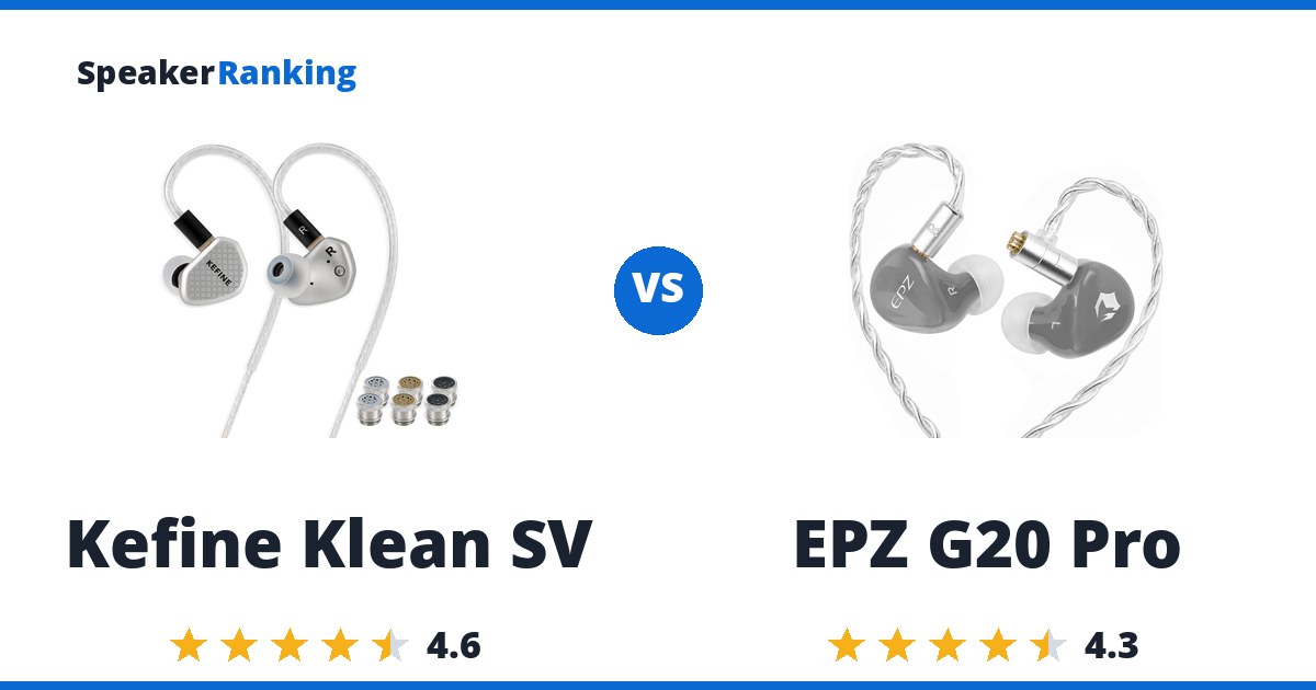 Kefine Klean SV vs EPZ G20 Pro