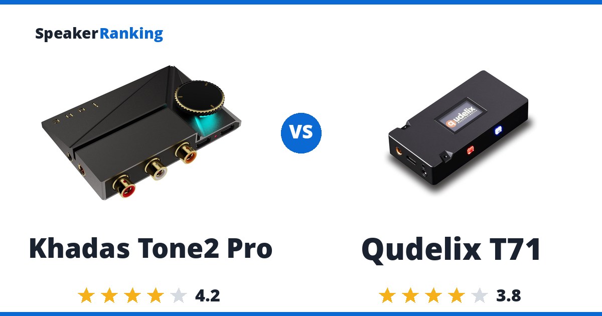Khadas Tone2 Pro vs Qudelix T71
