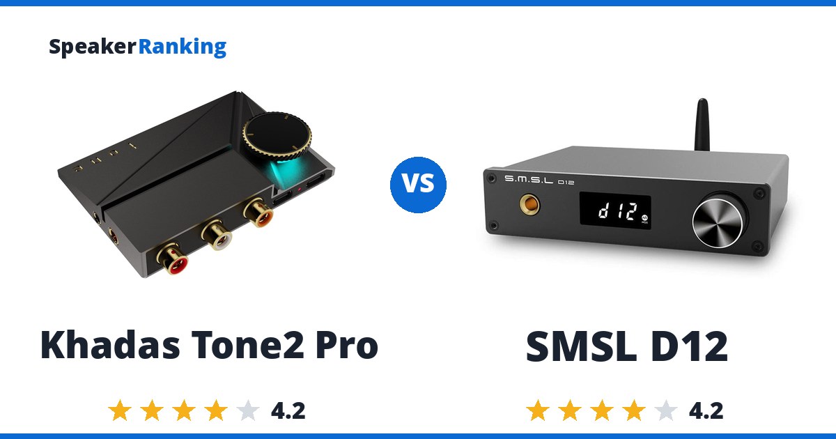 Khadas Tone2 Pro vs SMSL D12