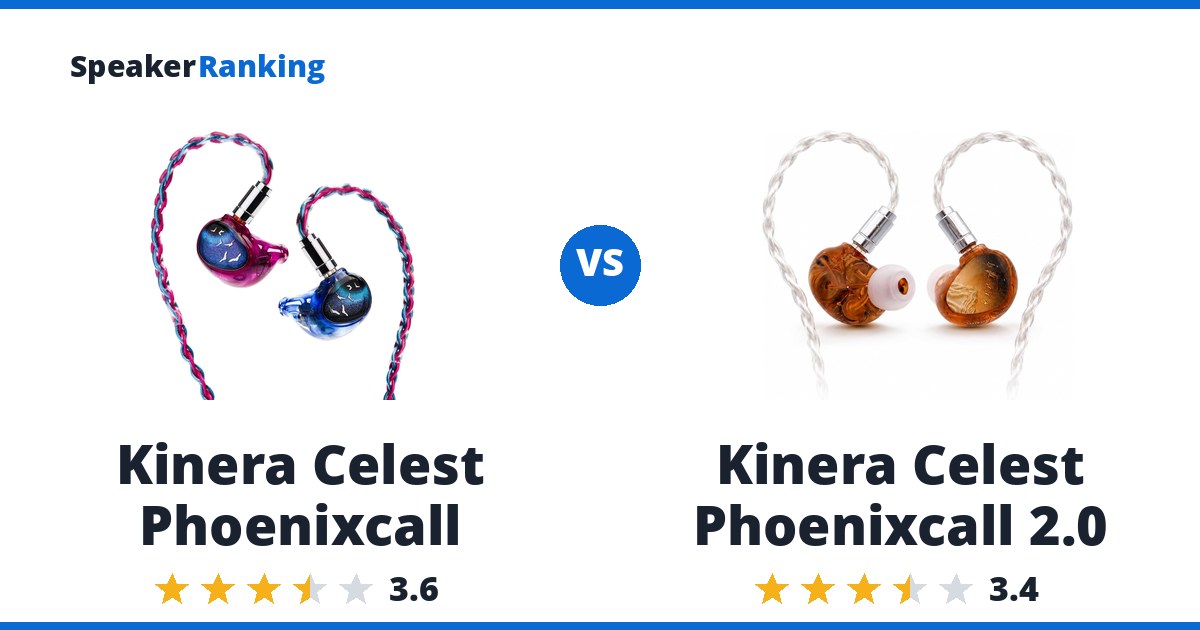 Kinera Celest Phoenixcall vs Kinera Celest Phoenixcall 2.0