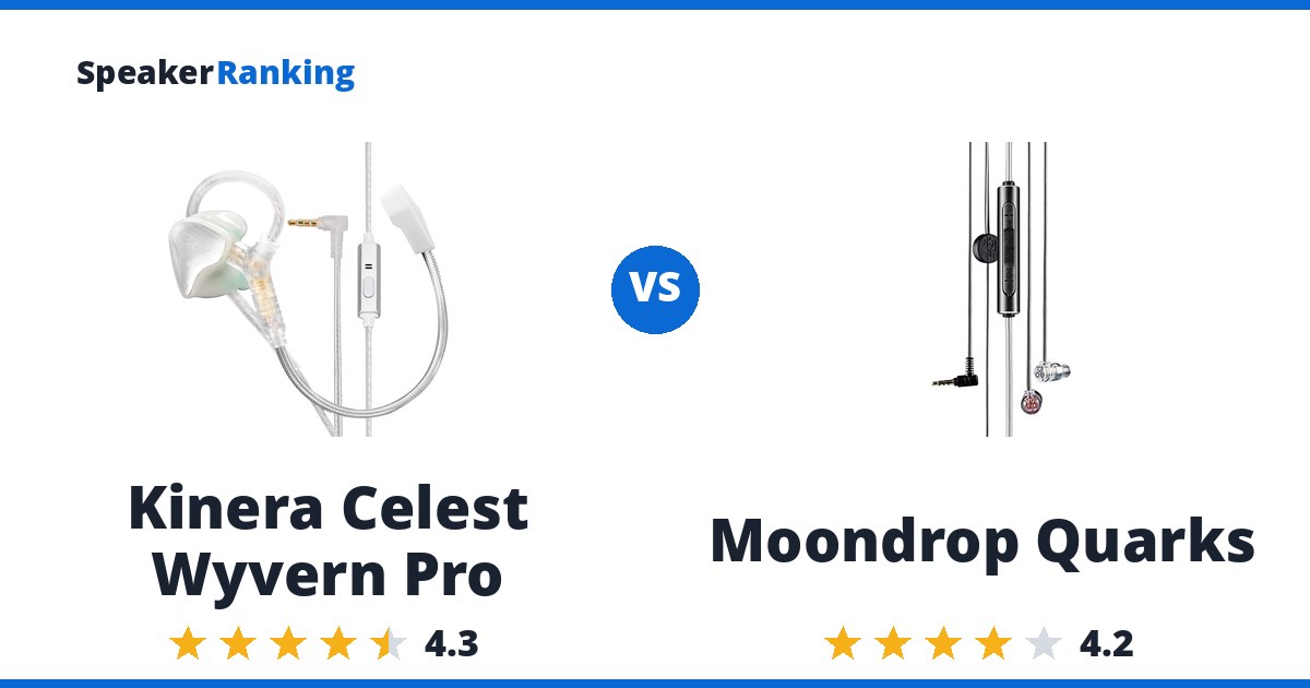 Kinera Celest Wyvern Pro vs Moondrop Quarks