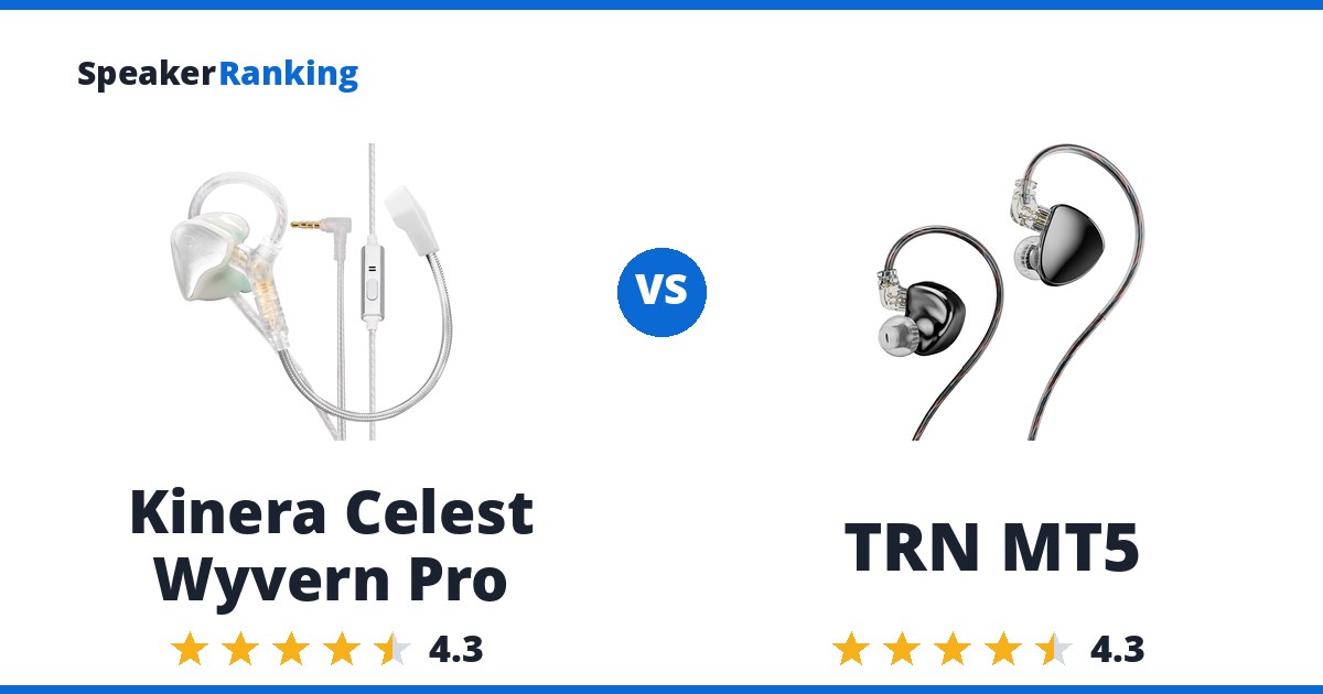 Kinera Celest Wyvern Pro vs TRN MT5