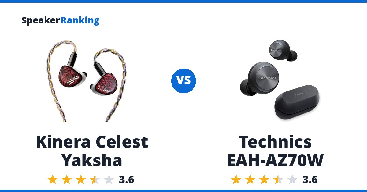 Kinera Celest Yaksha vs Technics EAH-AZ70W