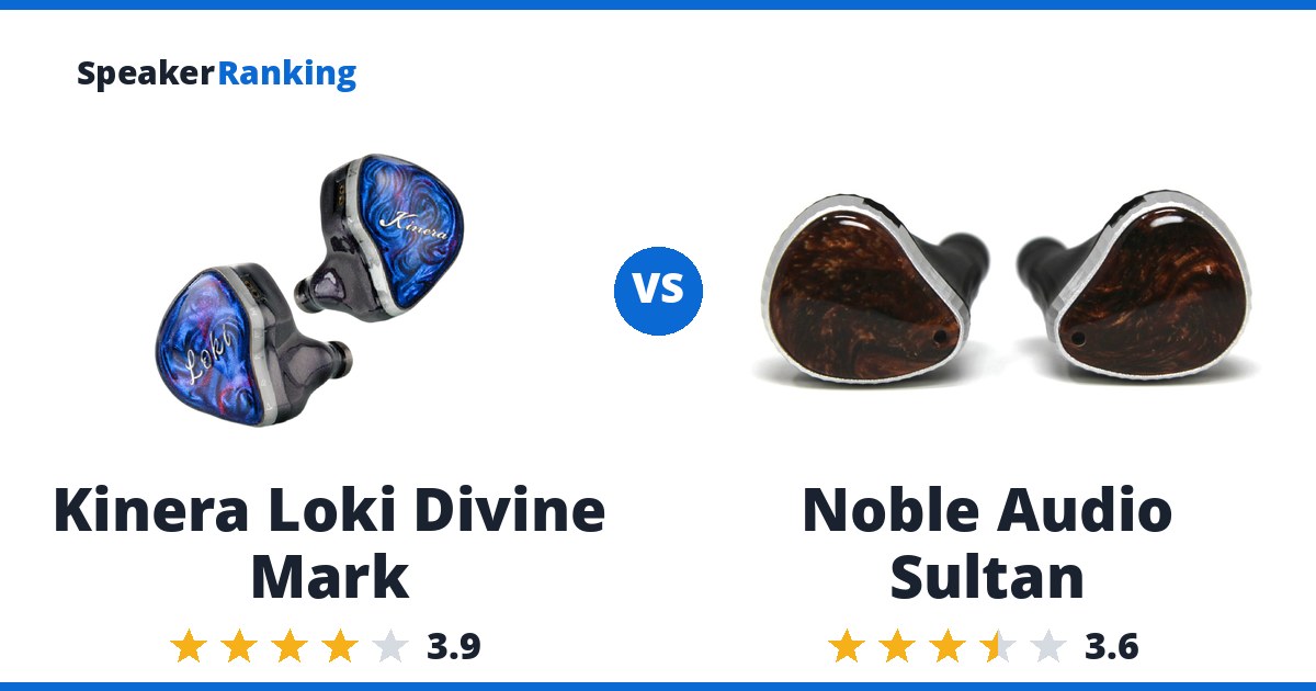 Kinera Loki Divine Mark vs Noble Audio Sultan