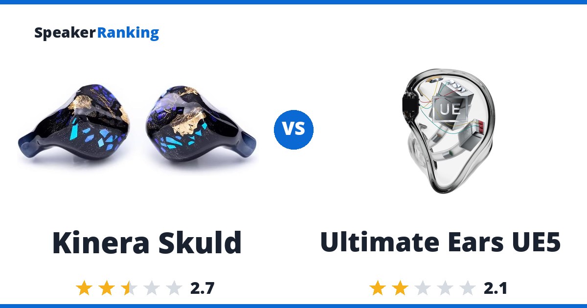 Kinera Skuld vs Ultimate Ears UE5