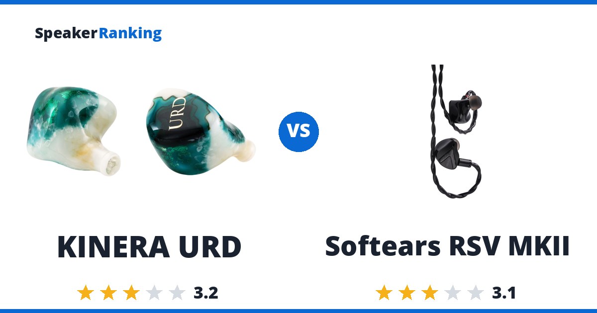 KINERA URD vs Softears RSV MKII
