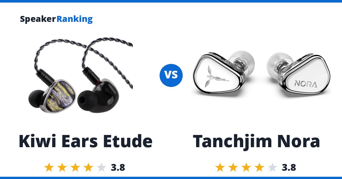Kiwi Ears Etude vs Tanchjim Nora