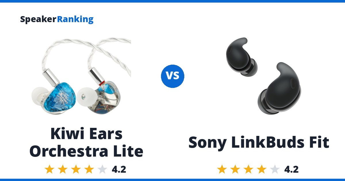 Kiwi Ears Orchestra Lite vs Sony LinkBuds Fit