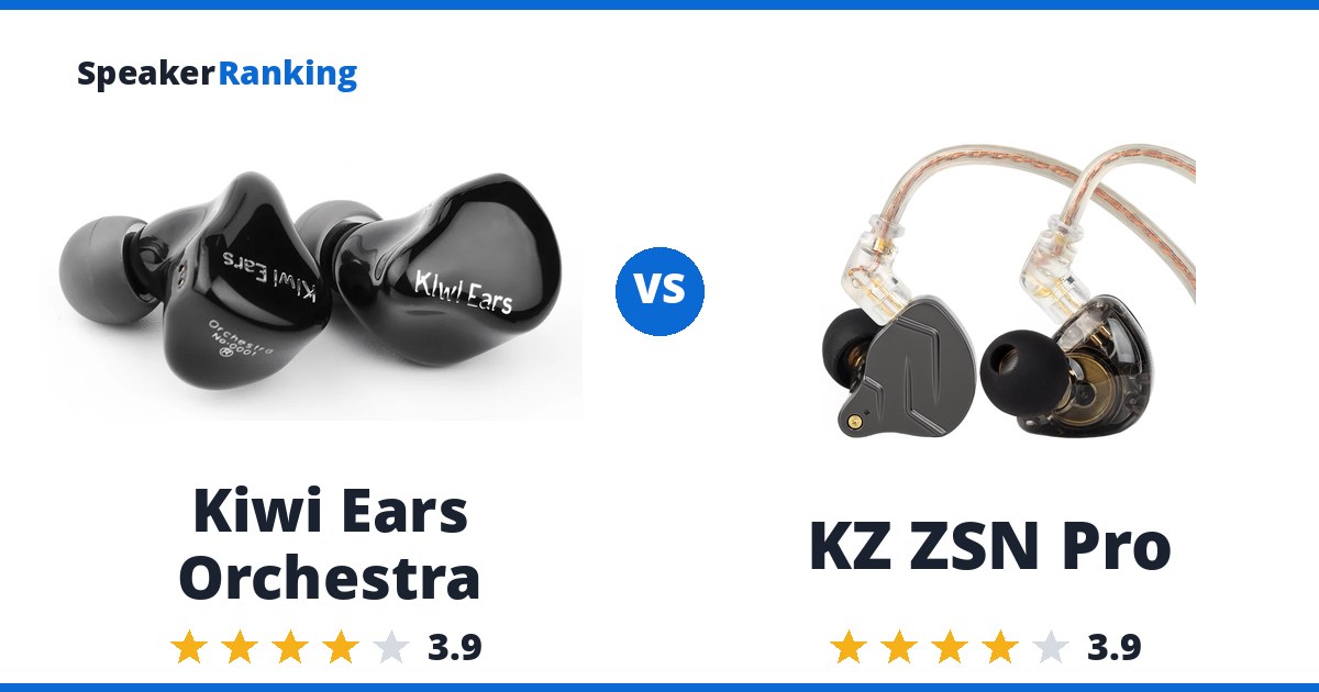 Kiwi Ears Orchestra vs KZ ZSN Pro