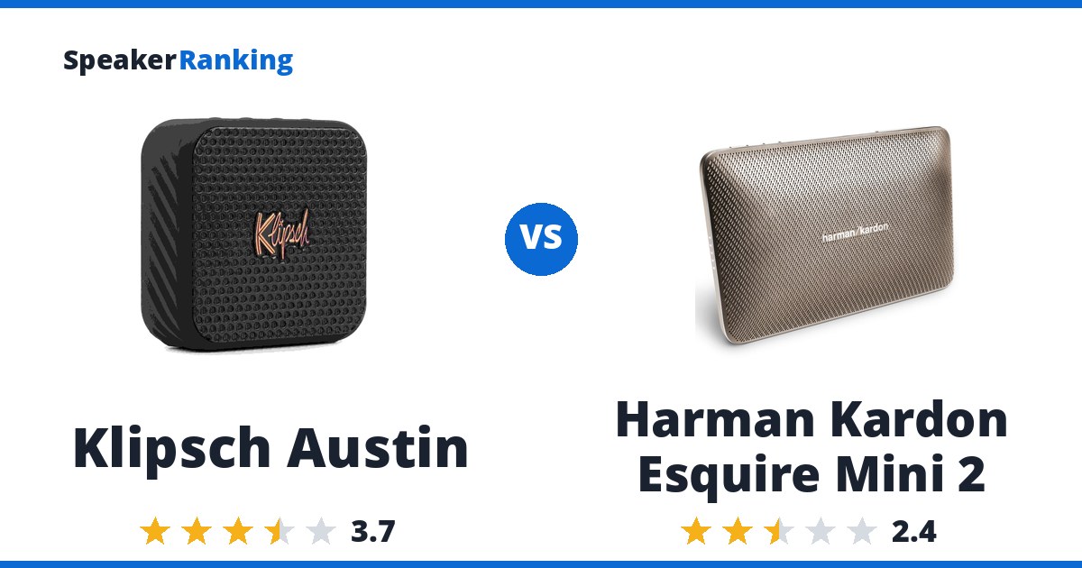 Klipsch Austin vs Harman Kardon Esquire Mini 2