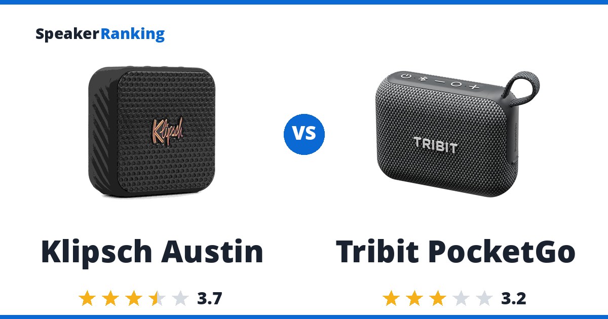 Klipsch Austin vs Tribit PocketGo