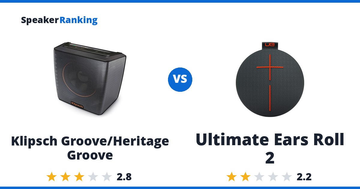 Klipsch Groove/Heritage Groove vs Ultimate Ears Roll 2