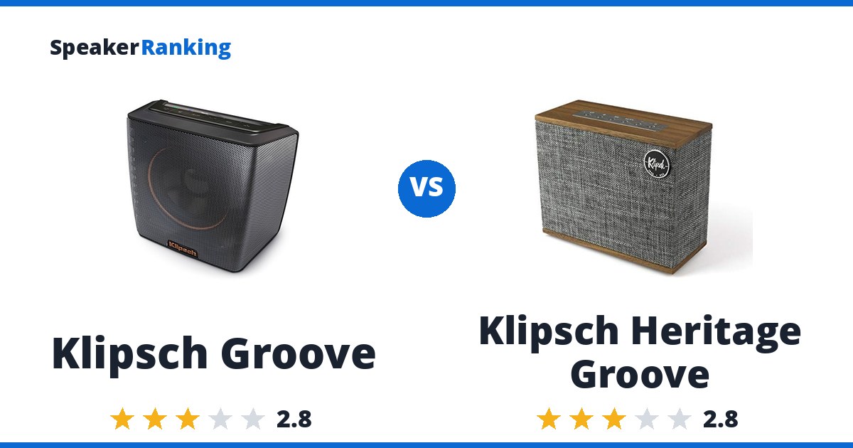 Klipsch Groove vs Klipsch Heritage Groove